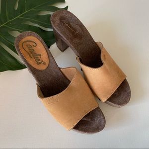 Vintage Candie’s Demi Slides Size 8  "80's"? (see photo for details)